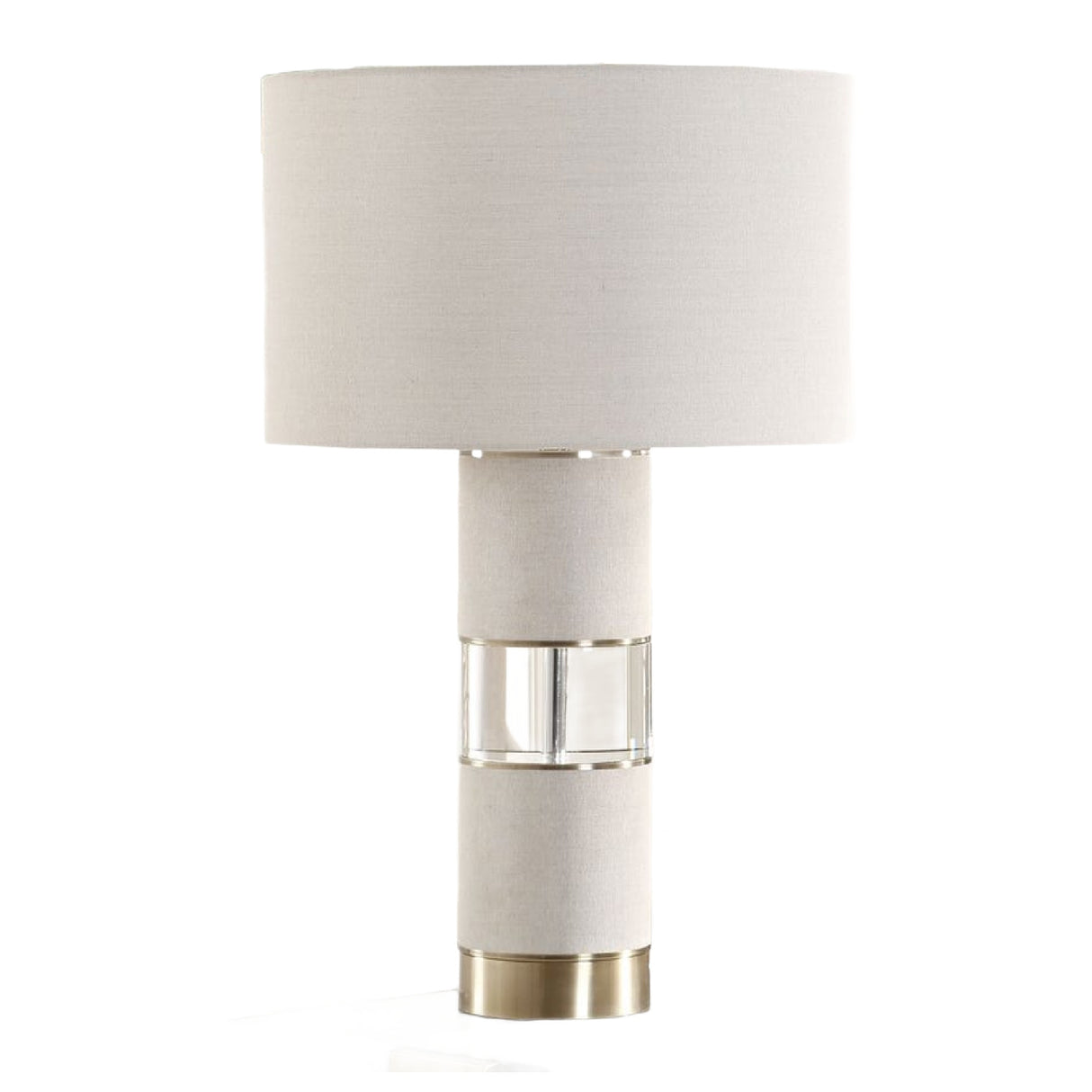   Linen & Crystal Table Lamp | Oroa.com