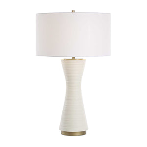   White Ceramic Table Lamp | Oroa.com