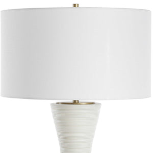   White Ceramic Table Lamp | Oroa.com