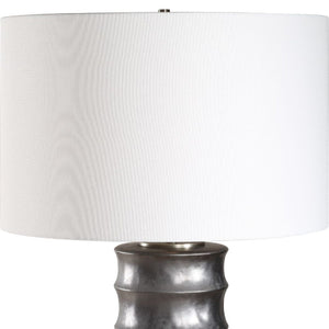   Bronze Porcelain Scalloped Table Lamp | Oroa.com