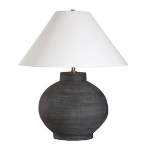   Black Porcelain Table Lamp | Oroa.com