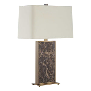   Brown Marble Table Lamp | Oroa.com