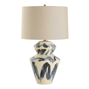   Faceted Ceramic Table Lamp | Oroa.com