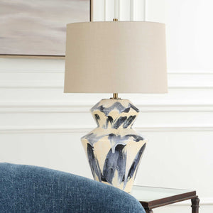   Faceted Ceramic Table Lamp | Oroa.com
