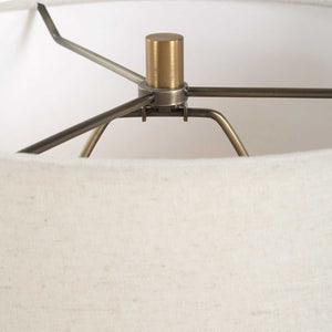   Matte Black Ceramic Table Lamp | Oroa.com