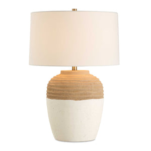   Ceramic Two-Toned Table Lamp | Oroa.com