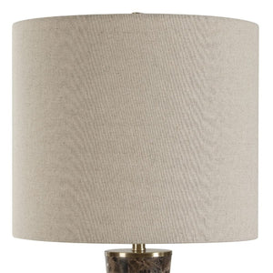   Brown Marble Hourglass Table Lamp | Oroa.com