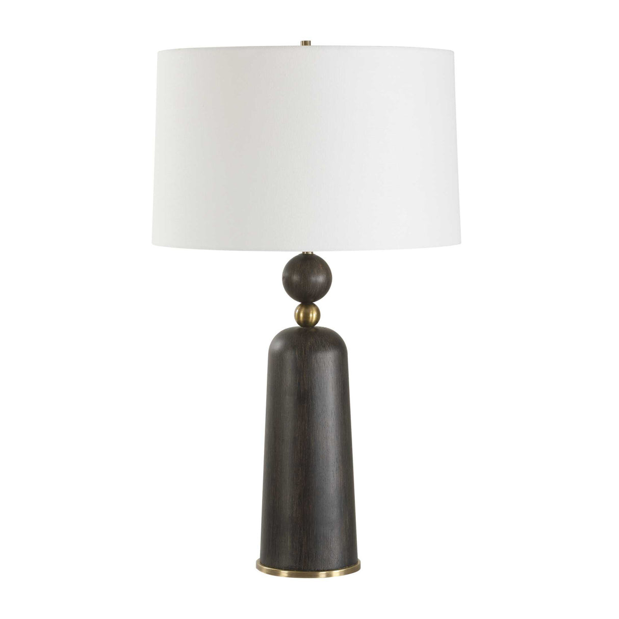   Wooden Cylindrical Table Lamp | Oroa.com