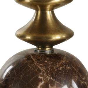   Brown Marble Buffet Lamp | Oroa.com