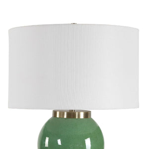   Stacked Green Spheres Table Lamp | Oroa.com
