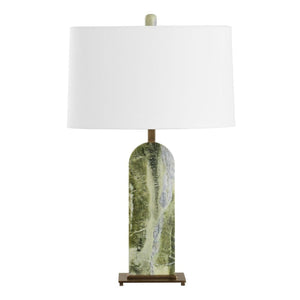   Green Marble Table Lamp | Oroa.com