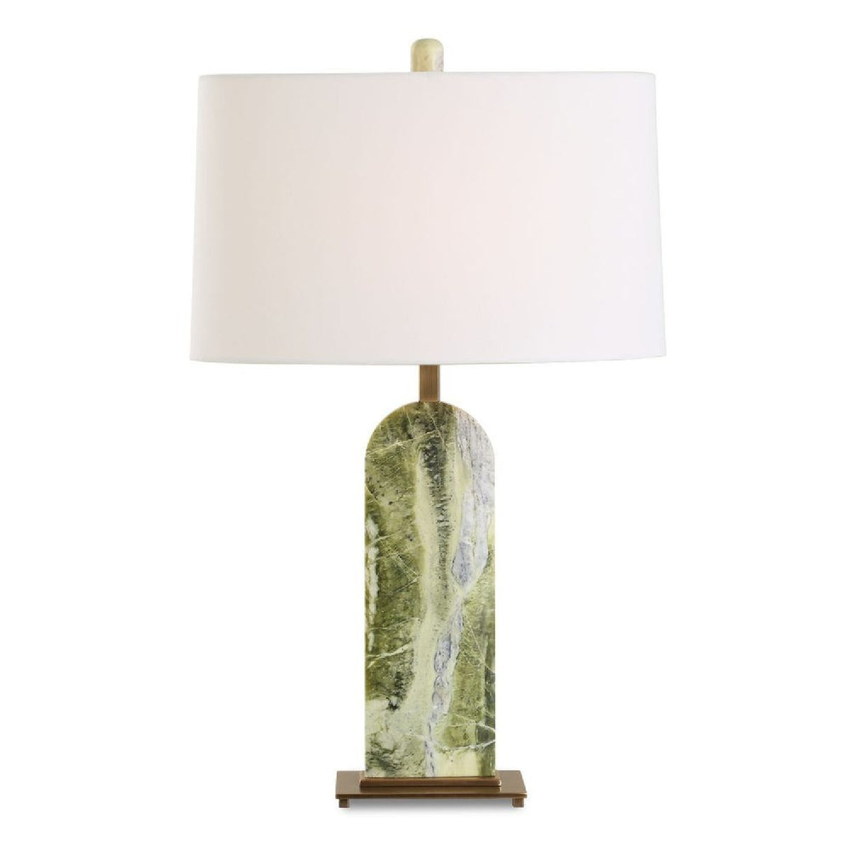   Green Marble Table Lamp | Oroa.com