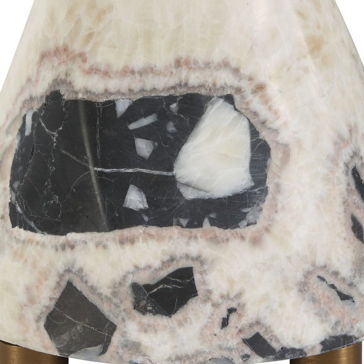   Marble Hourglass Buffet Lamp | Oroa.com