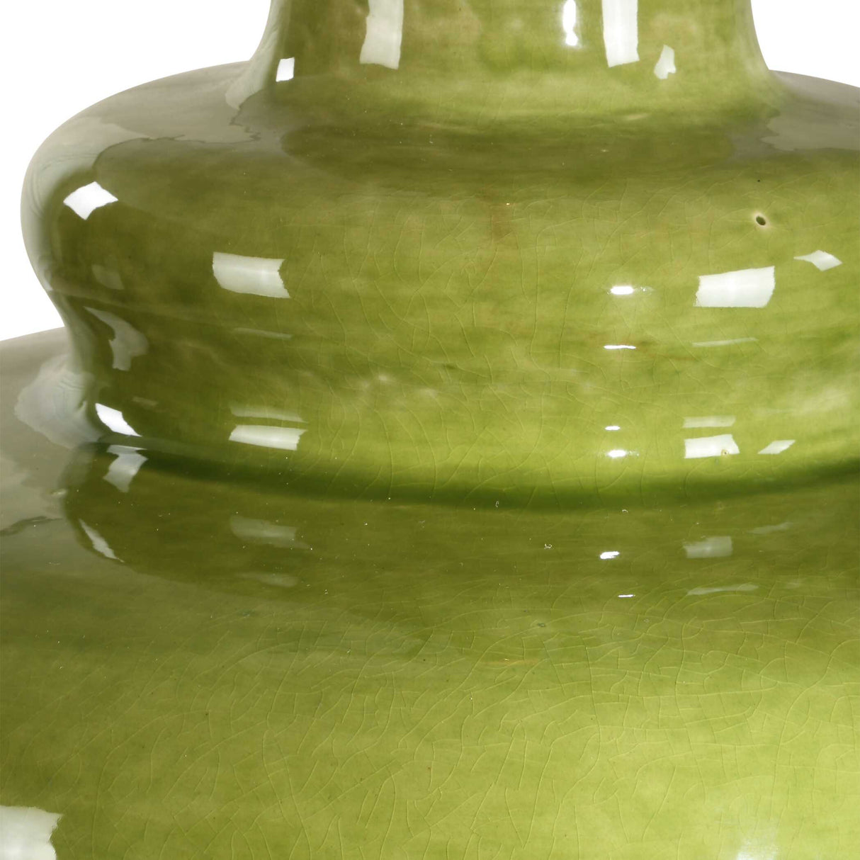   Green Porcelain Table Lamp | Oroa.com