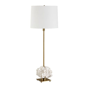   White Coral Sculpture Buffet Lamp | Oroa.com