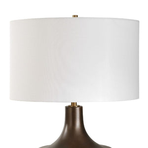   Bronze Curved Table Lamp | Oroa.com