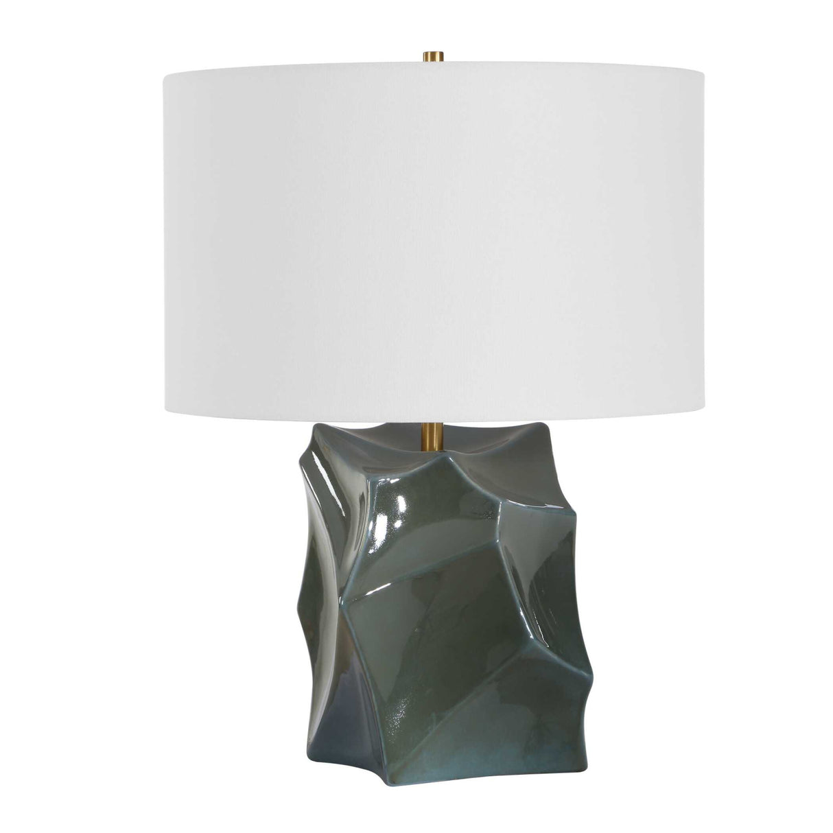   Faceted Bronze Ceramic Table Lamp | Oroa.com