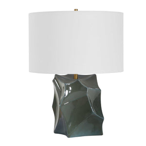   Faceted Bronze Ceramic Table Lamp | Oroa.com