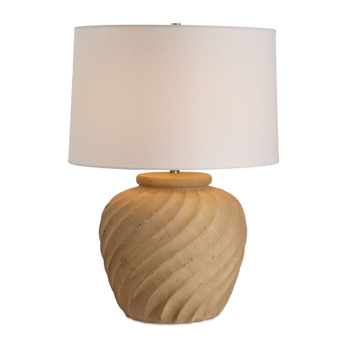   Reeded Terracotta Table Lamp | Oroa.com