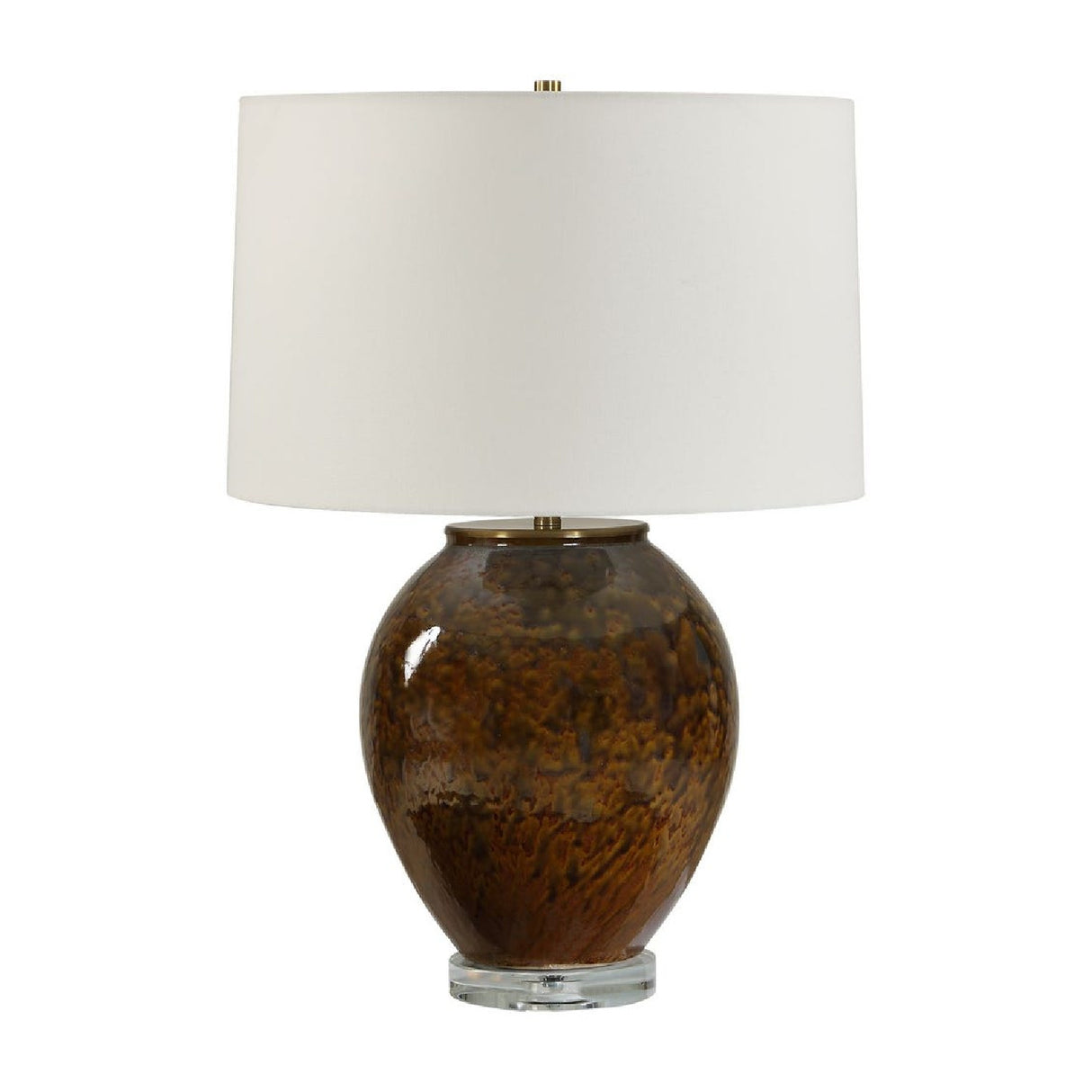   Brown Glaze Ceramic Table Lamp | Oroa.com