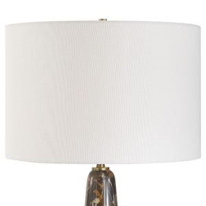   Dark Marble Table Lamp | Oroa.com