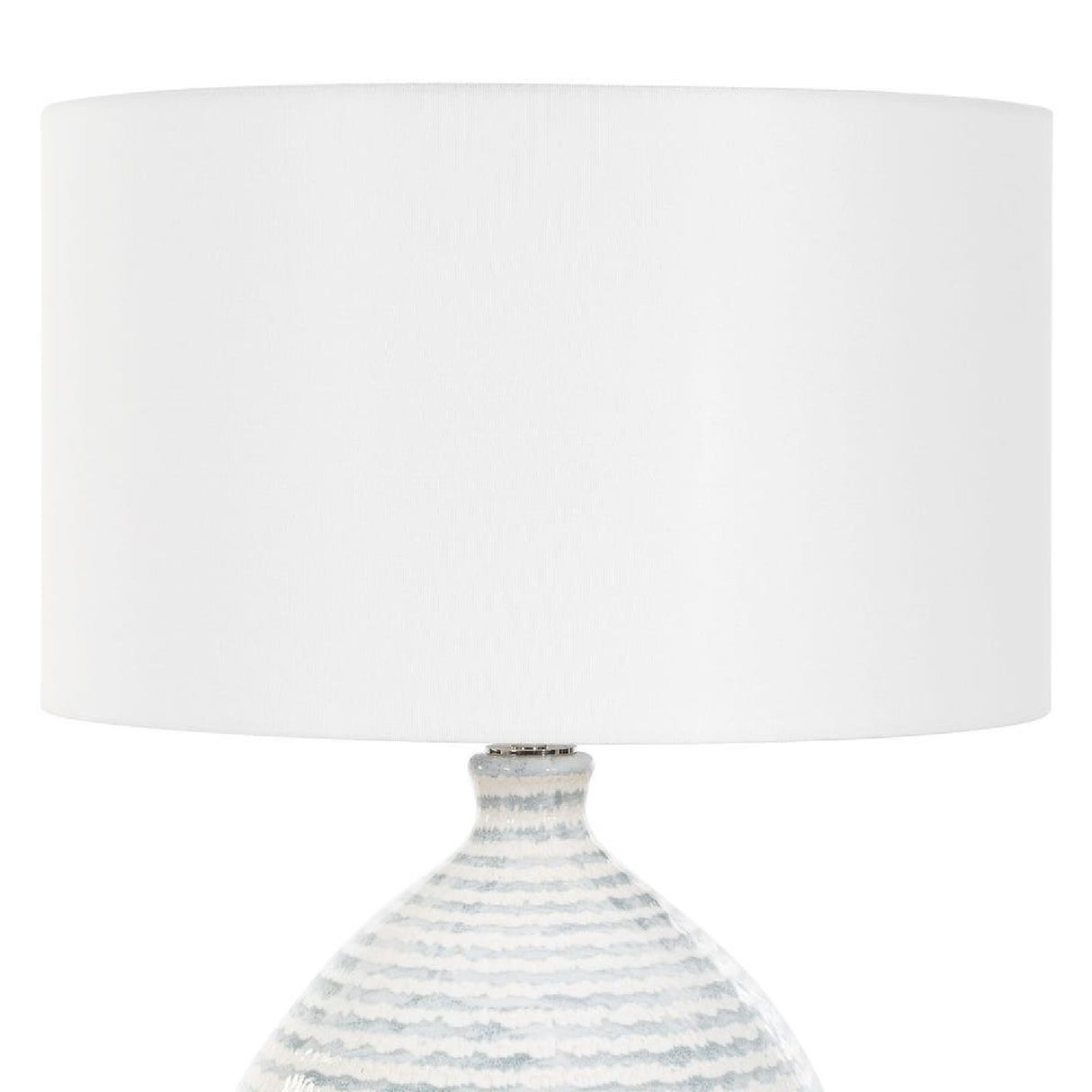   Striped Ceramic Table Lamp | Oroa.com