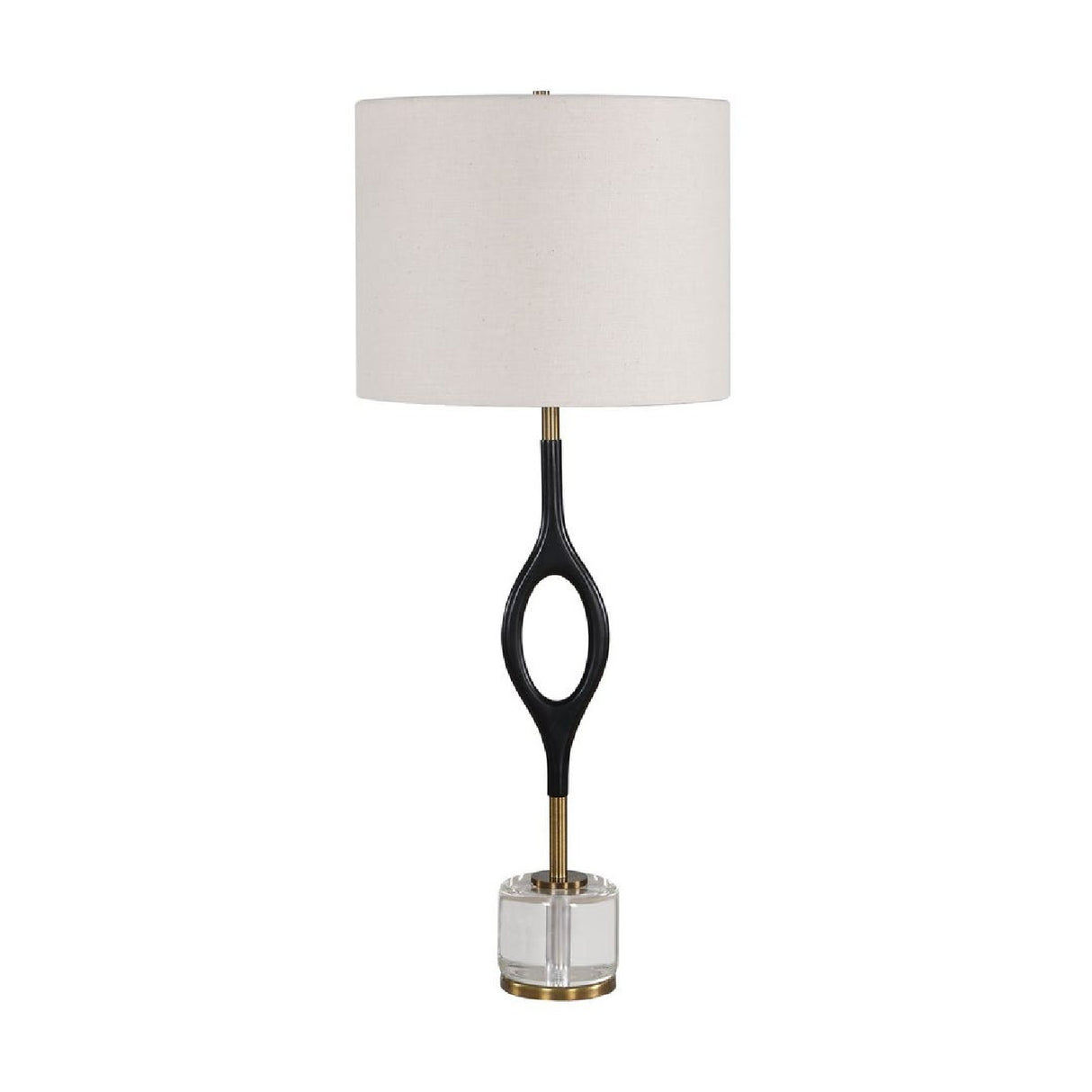   Black Iron Cordless Buffet Lamp | Oroa.com