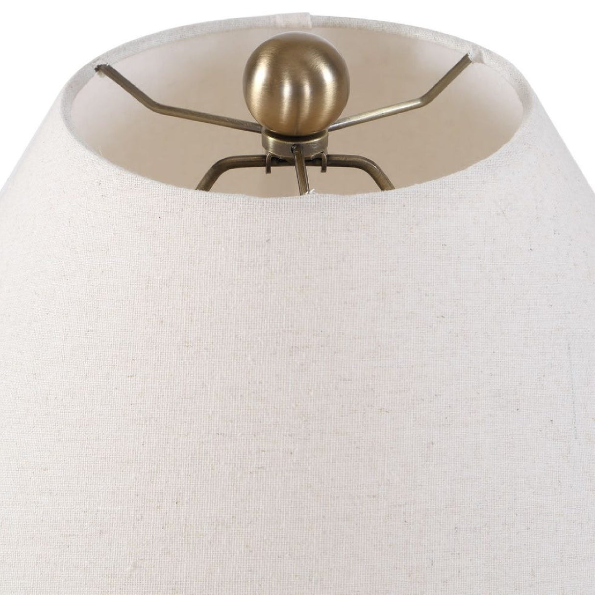   White Fluted Ceramic Table Lamp | Oroa.com