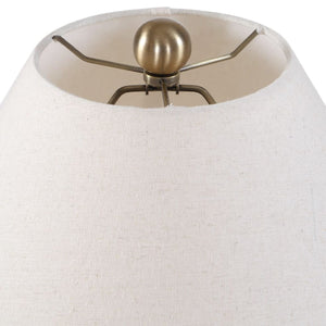   White Fluted Ceramic Table Lamp | Oroa.com