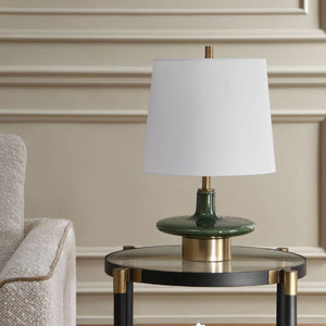   Green Ceramic Table Lamp | Oroa.com