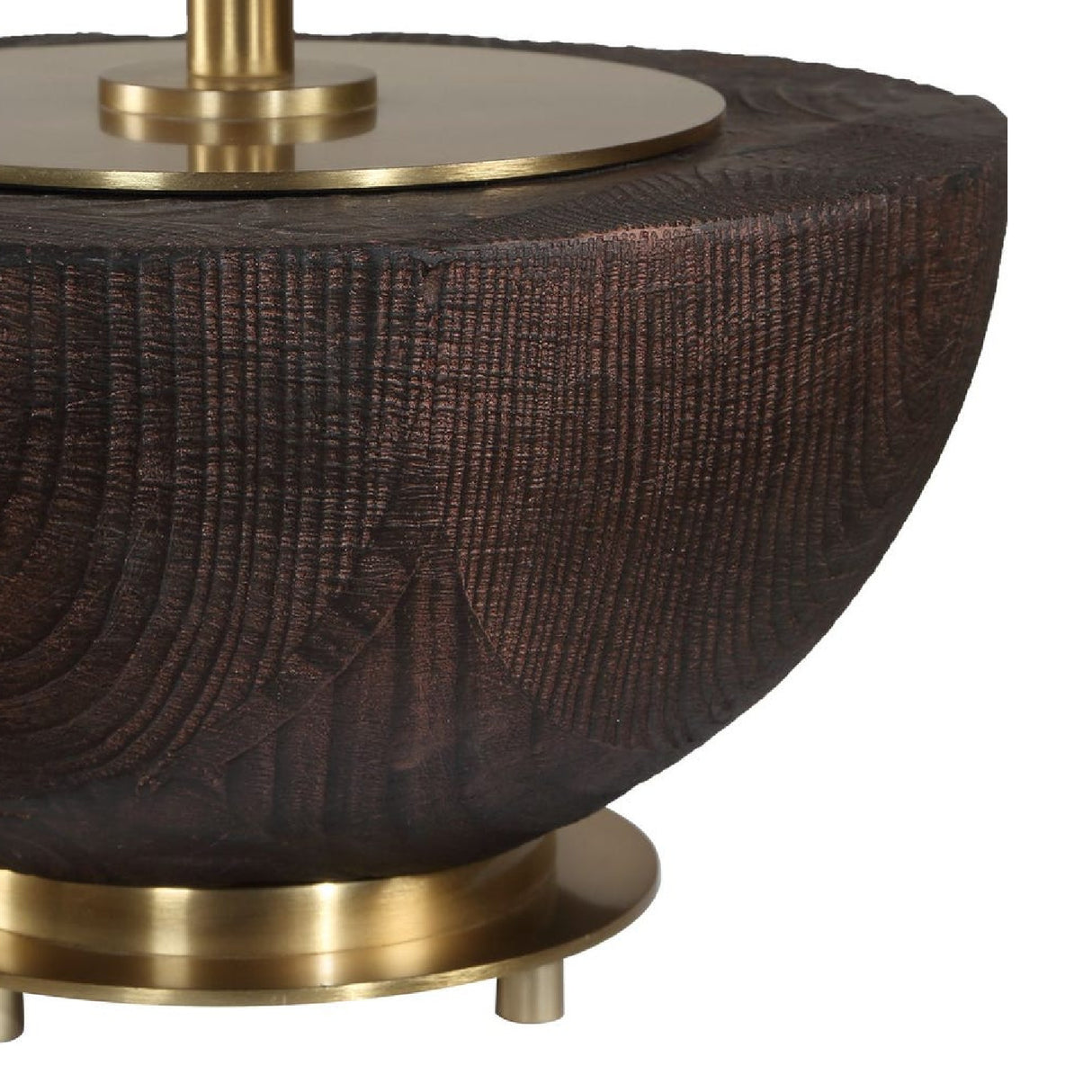   Mahogany Finished Base Table Lamp | Oroa.com