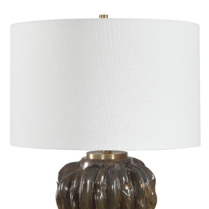   Stacked Fluted Ceramic Table Lamp | Oroa.com