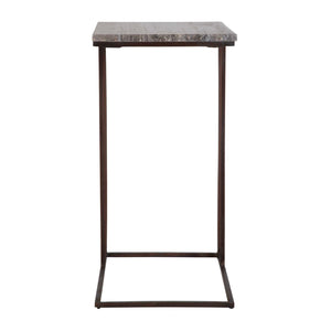  Travertine Pull-Up Accent Table | Oroa.com