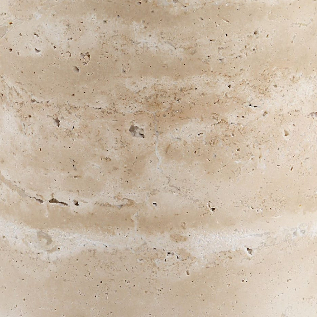   Travertine Round Accent Table | Oroa.com