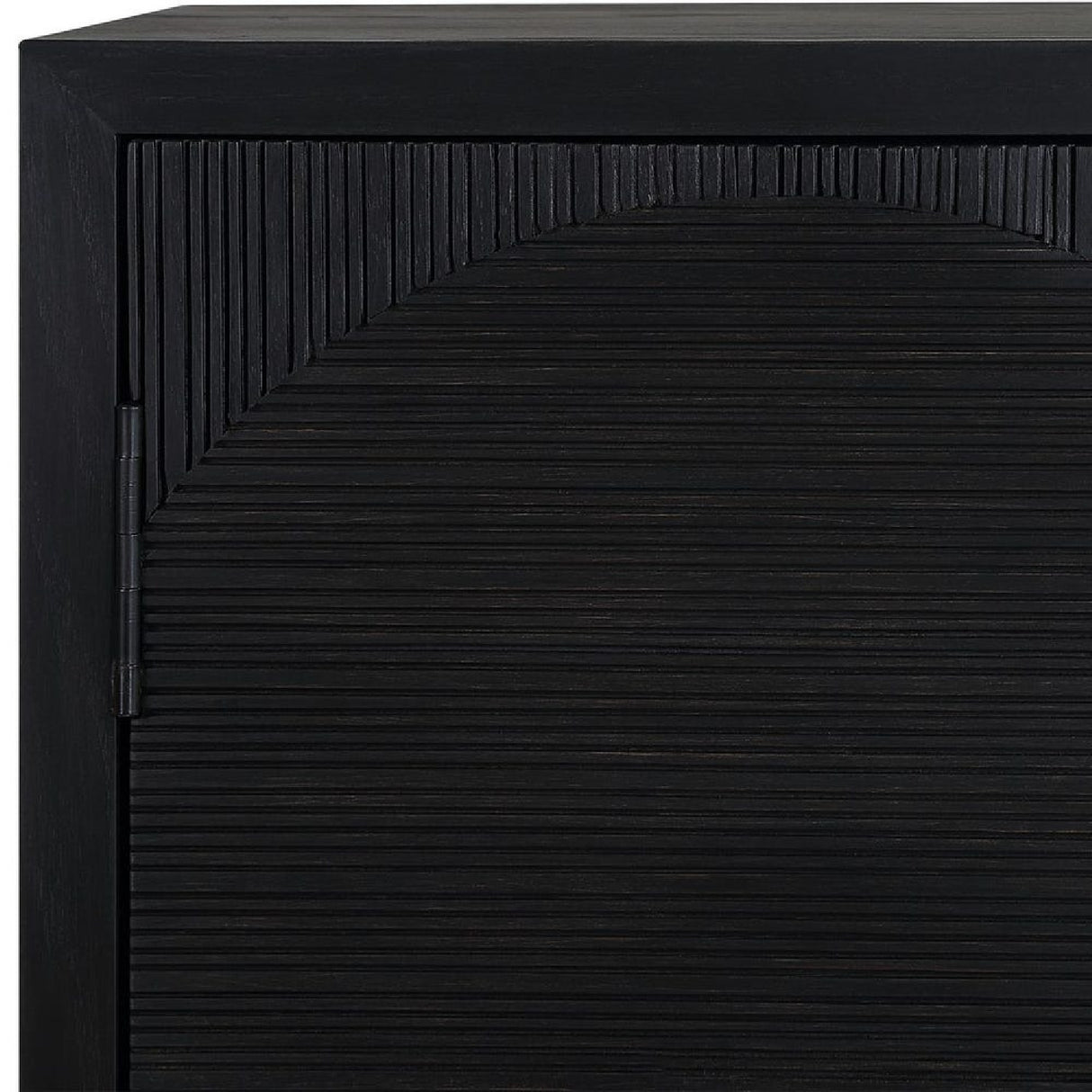   Black Circle Patterned 2-Door Cabinet | Oroa.com
