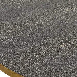   Gray Shagreen Nesting Coffee Tables (2) | Oroa.com