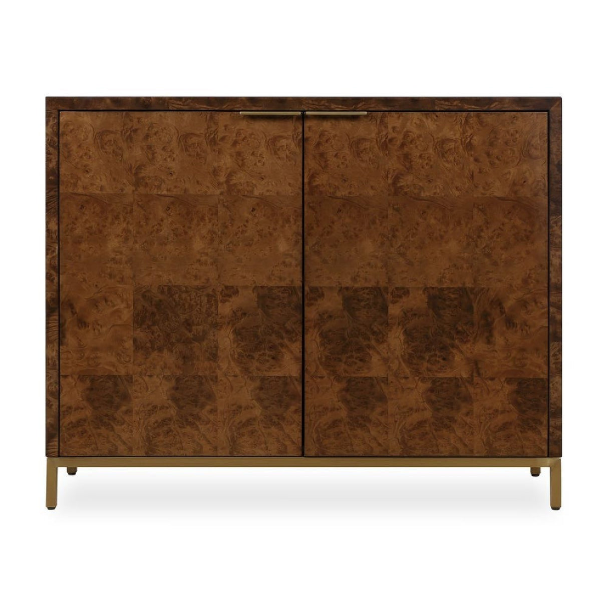   Burl Wood 2-Door Cabinet | Oroa.com