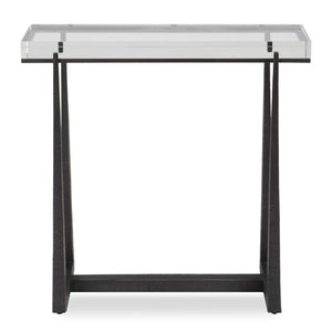   Crystal Top Accent Table | Oroa.com