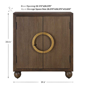  Oak 2-Door Cabinet | Oroa.com