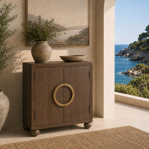   Oak 2-Door Cabinet | Oroa.com
