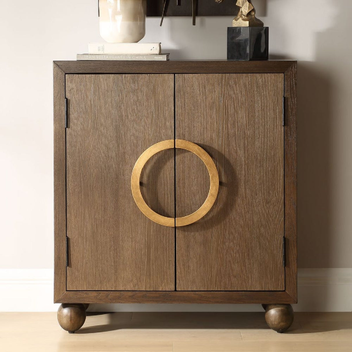   Oak 2-Door Cabinet | Oroa.com