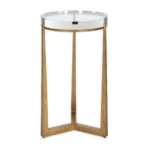   Crystal Top Accent Table | Oroa.com