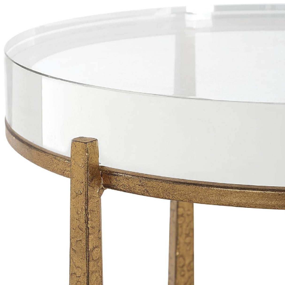   Crystal Top Accent Table | Oroa.com