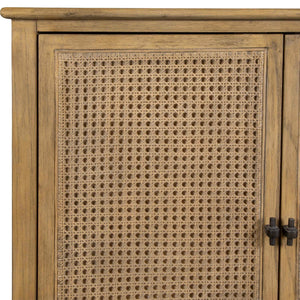   Rattan Cane 2-Door Cabinet | Oroa.com