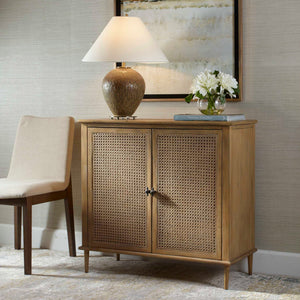   Rattan Cane 2-Door Cabinet | Oroa.com