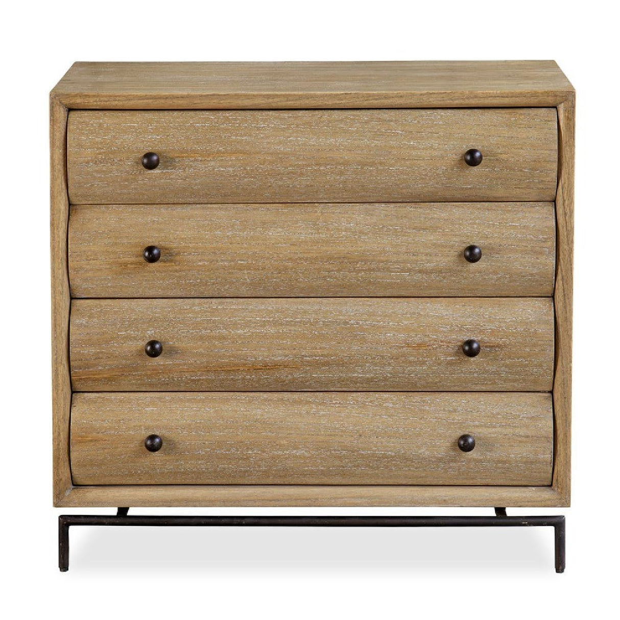   Mindi Wood 4-Drawer Chest | Oroa.com