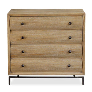   Mindi Wood 4-Drawer Chest | Oroa.com