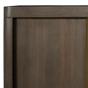   Walnut Sliding-Door Consile Cabinet | Oroa.com