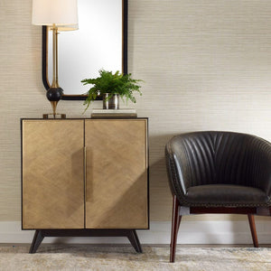   Wooden Veneer 2-Door Cabinet | Oroa.com