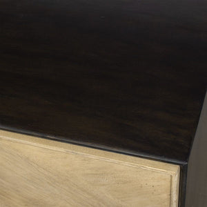   Wooden Veneer 2-Door Cabinet | Oroa.com